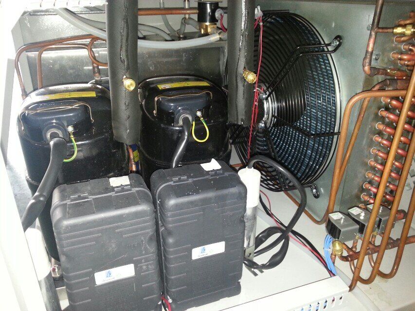 恒溫恒濕試驗箱部分內部示意圖