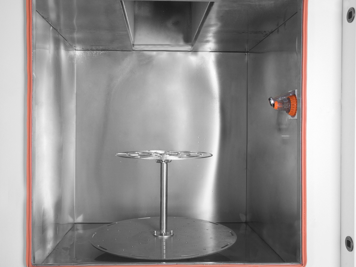 試驗箱內部示意圖