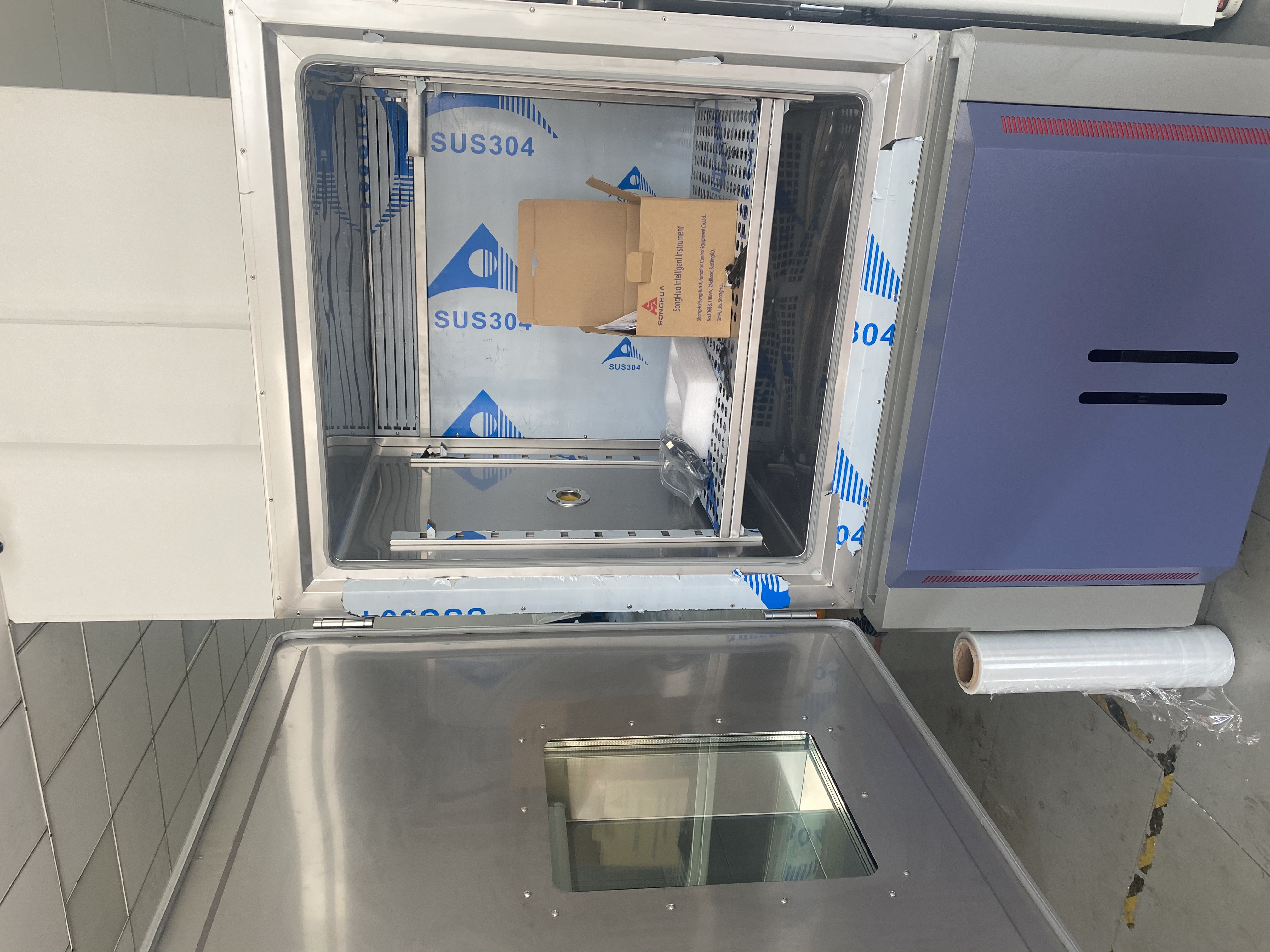 高低溫試驗(yàn)箱示意圖